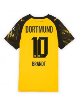Billige Borussia Dortmund Julian Brandt #10 Hjemmedrakt Dame 2025-26 Kortermet